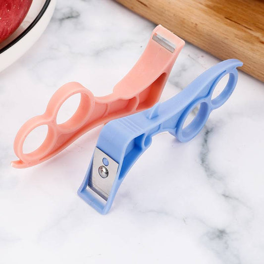 Ring peeling knife