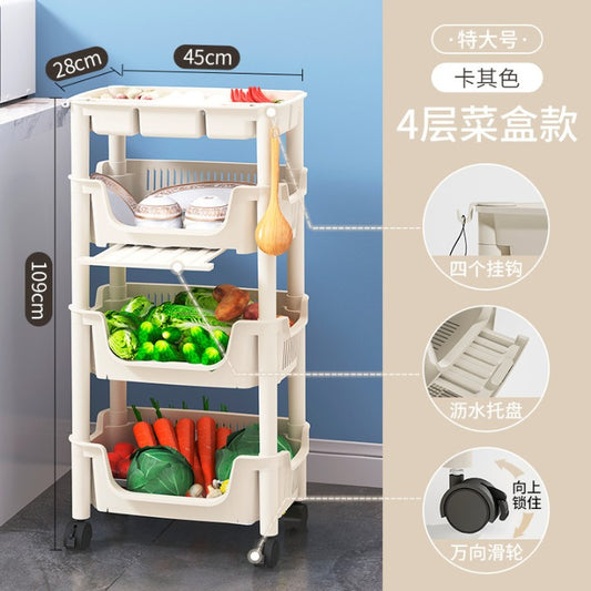 Trolley storage rack