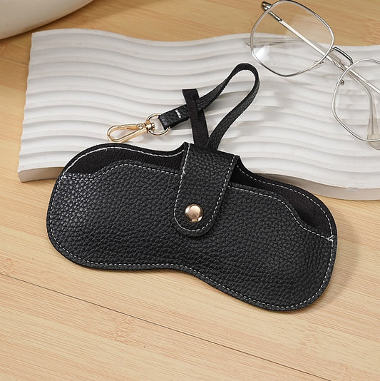 sunglasses storage bag sun glasses leather glasses bag portable hanging bag travel glasses clip