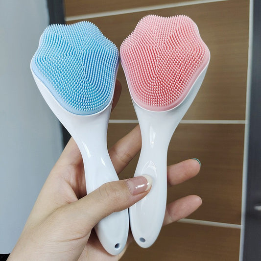 Face washing brush, cat claw face cleansing brush