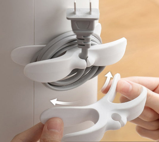 Wire plug holder organiser