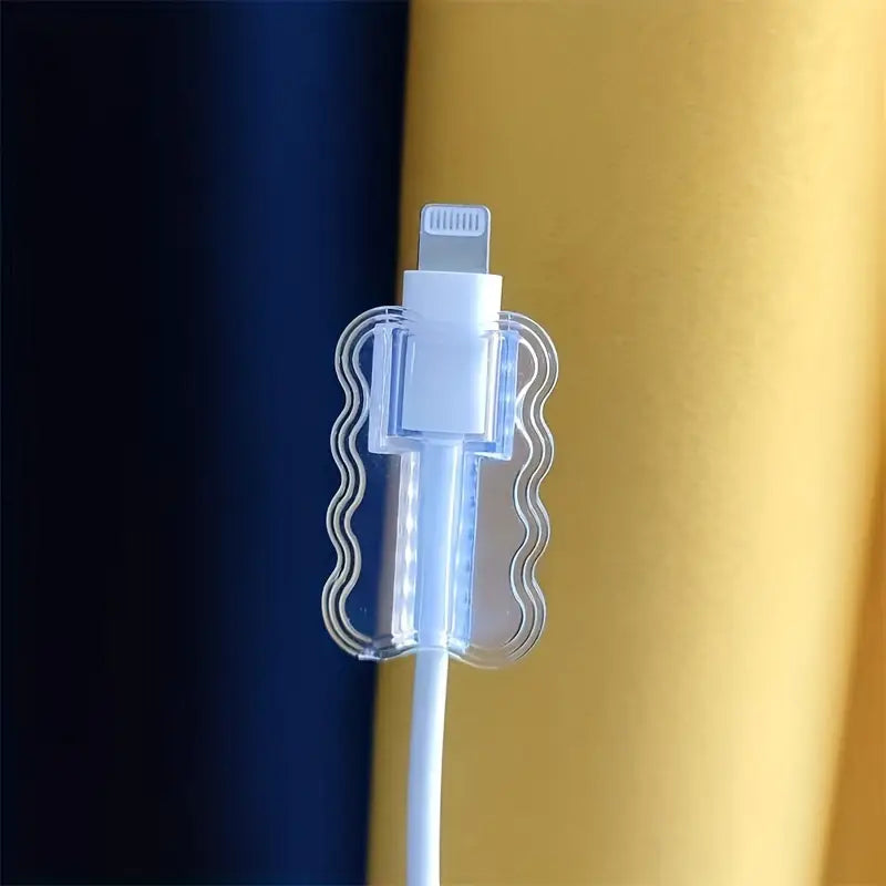 2/5pcs Mobile Phone Charging Sleeve: Protect Your from Breaking and Disconnecting Applicable to Apple Data Cable iPhone 15 16 17
