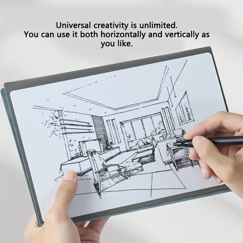 Whiteboard notebook erasable draft notebook office small whiteboard