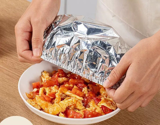 Aluminum foil insulation wrap cover
