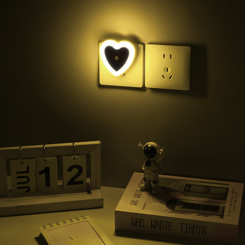 0905 Night Light Heart LED