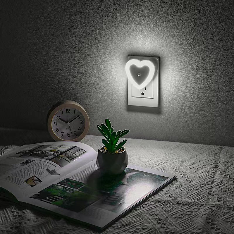 0905 Night Light Heart LED