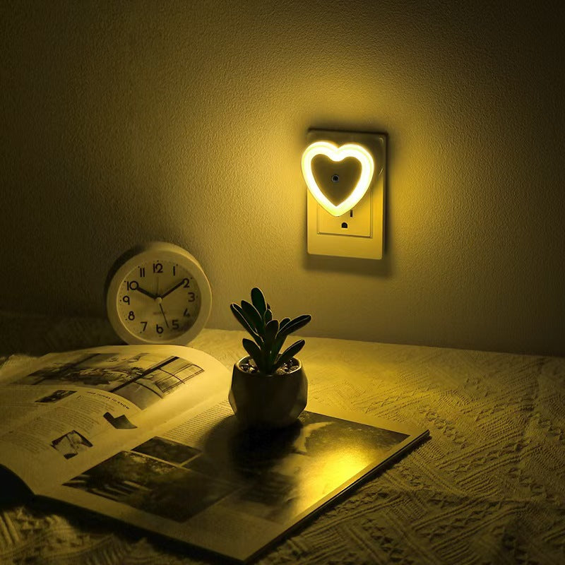 0905 Night Light Heart LED