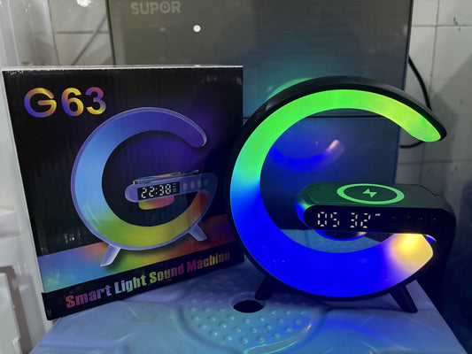 Multi-function night light alarm clock