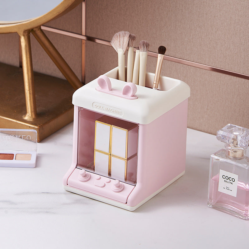 desktop pen holder multifunctional storage box large capacity children's stationery storage, Cute student