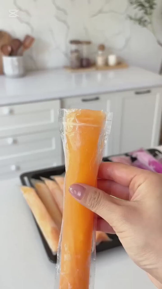 Ice pops DIY plastic (100 Pcs)