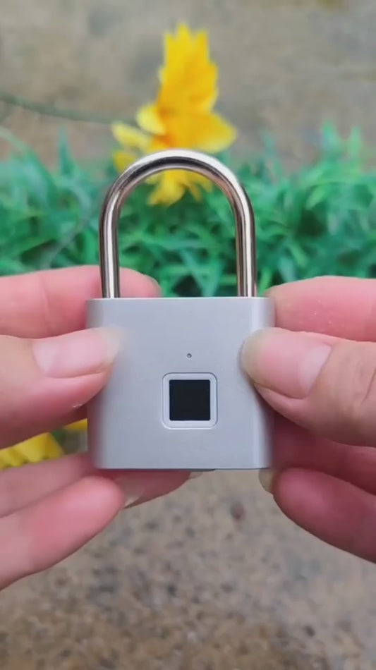 Smart fingerprint padlock