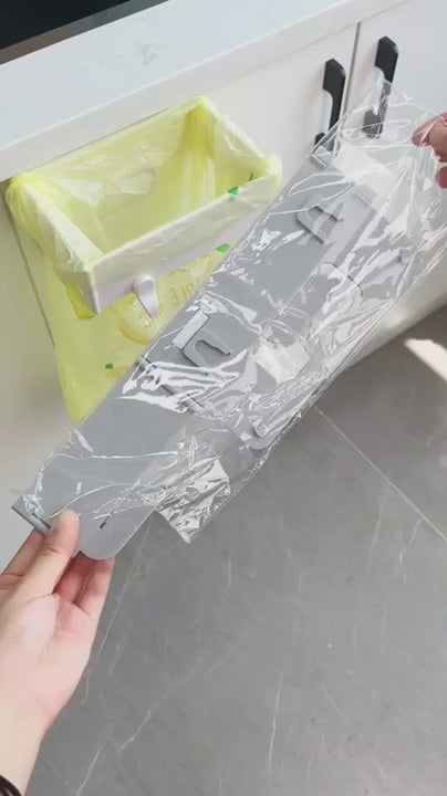 foldable garbage bag holder