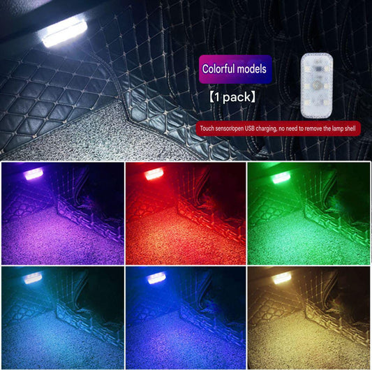 0910 sensor touch light Car interior led foot