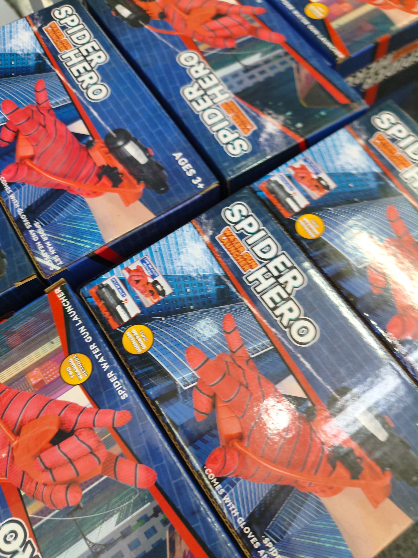 Spider hero watergun