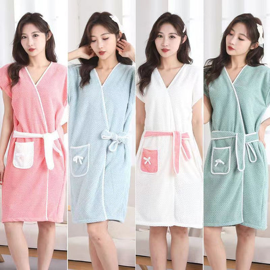 Bath towel, Bathrobe