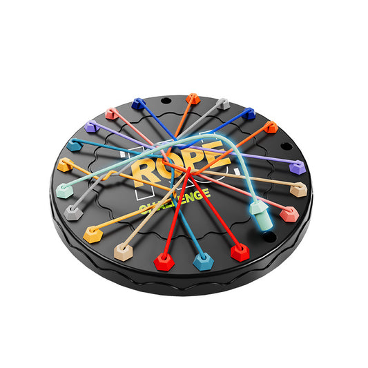 rope-untying challenge board game toys children's educational logic thinking development concentration