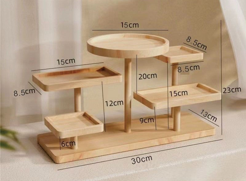 Wooden Display Rack
